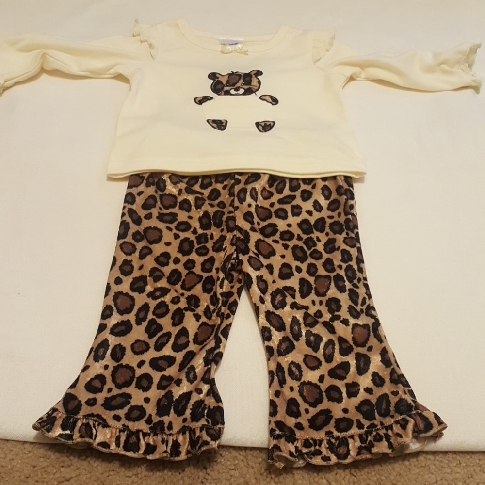 Two piece Animal Print Set